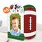 Big Dot of Happiness Football Photo Holder Centerpieces, 4x6 Picture Display Box, Sports Table Decoration for Kids Birthday Decor, 8 Count